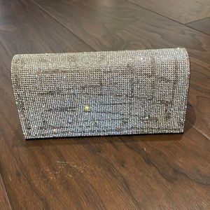 Sparkly JNB bag with red outlining